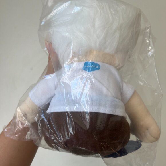 Salesforce Albert Einstein Plush 8" Doll Resident Genius AI Dreamforce NEW! - Picture 2 of 3